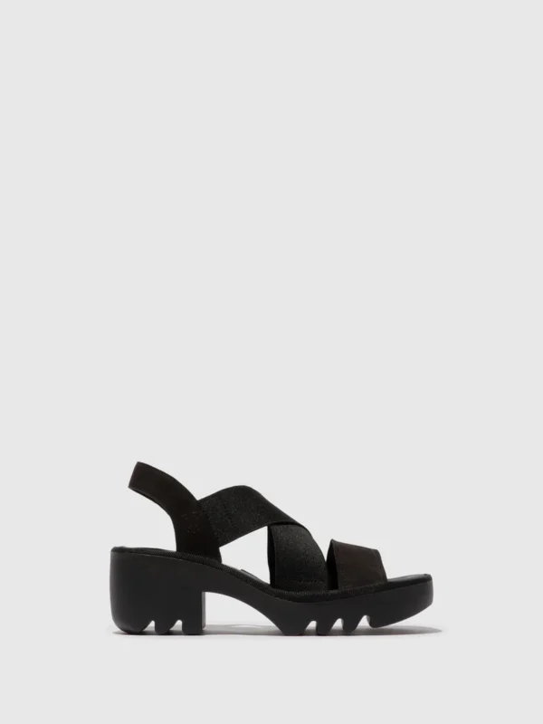 Crossover Sandals TAJI502FLY BLACK