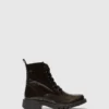 Lace-up Ankle Boots RAGI539FLY GREEN