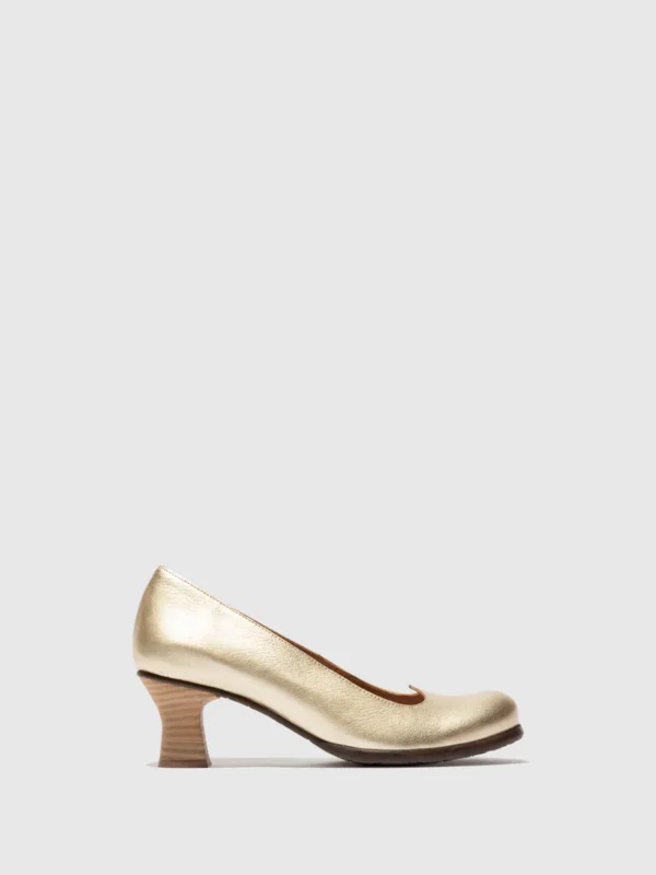 Heel Shoes BAZE086FLY GOLD