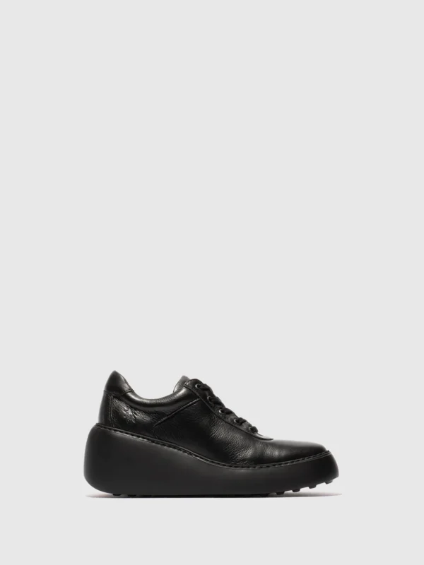 Lace-up Trainers DIPO638FLY VELVET BLACK