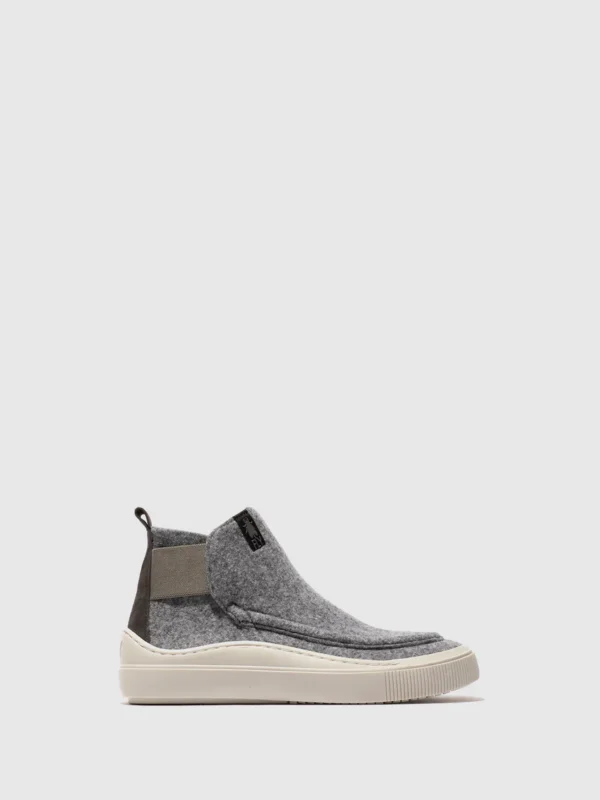 Velcro Trainers SLEV706FLY GREY
