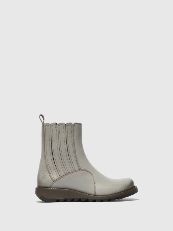 Zip Up Ankle Boots SUZY899FLY CLOUD