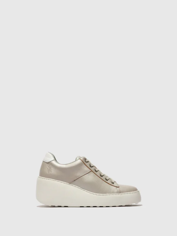 Lace-up Trainers DELF580FLY DUBLIN SILVER