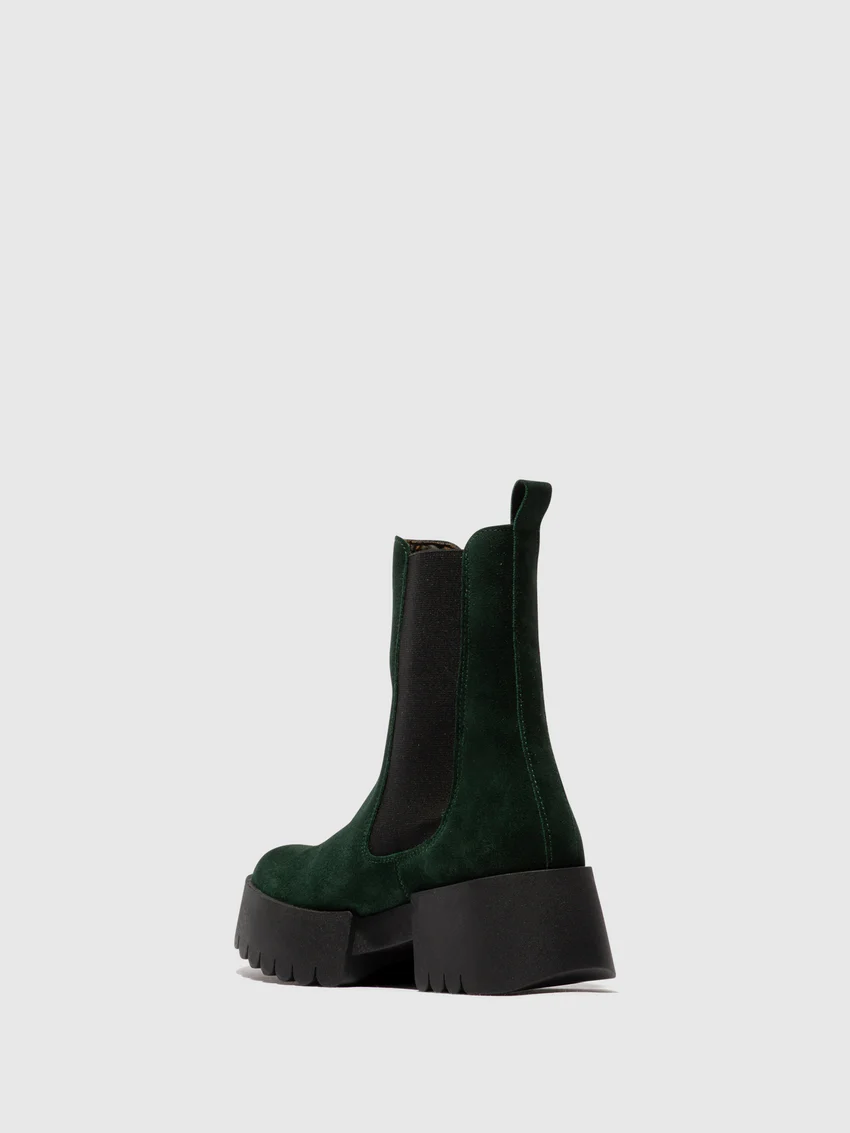 Chelsea Boots EREL007FLY GREEN FOREST - Image 3