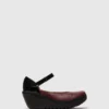 Mary Jane Shoes YAWO345FLY WINE/BLACK