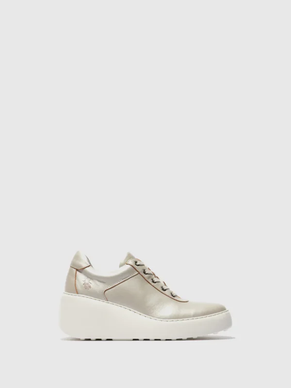 Lace-up Trainers DIPO638FLY SILVER