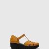 T-Strap Sandals VELT224FLY MUSTARD