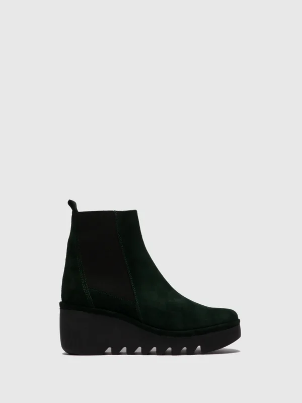Chelsea Ankle Boots BAGU233FLY OILSUEDE GREEN FOREST