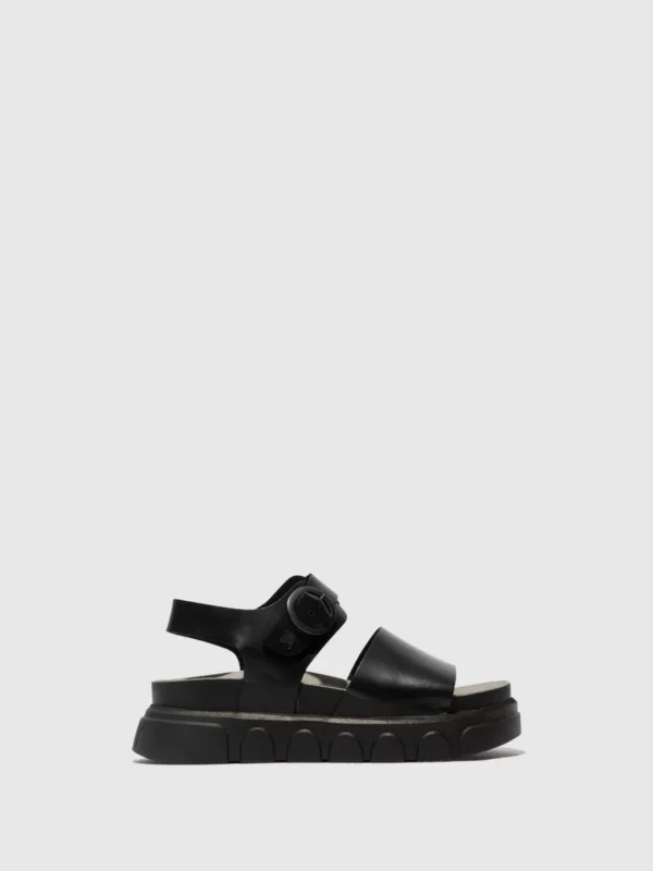 Ankle Strap Sandals CREE947FLY BLACK