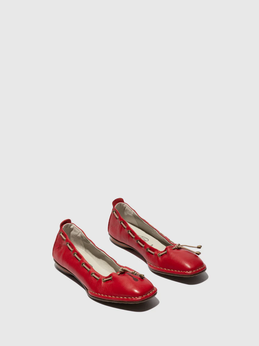 Flat Ballerinas BAPI2647FLY RED - Image 2