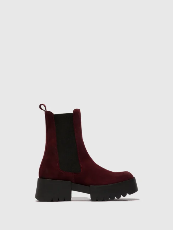 Chelsea Boots EREL007FLY WINE