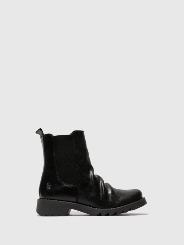 Chelsea Ankle Boots RAFY332FLY VALLEY BLACK