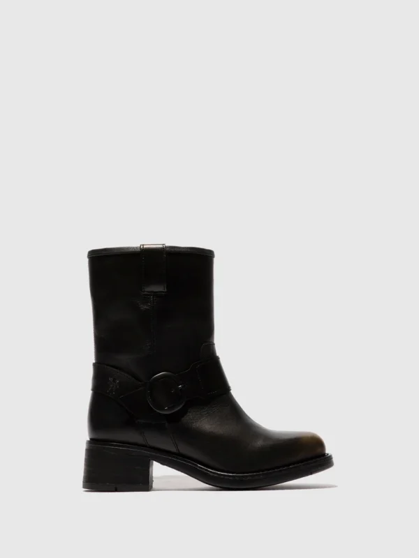 Buckle Ankle Boots RALD345FLY GOLD