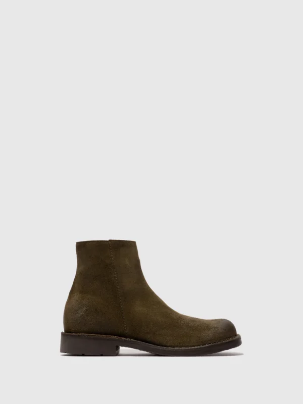 Zip Up Ankle Boots RUPE183FLY ASPEN