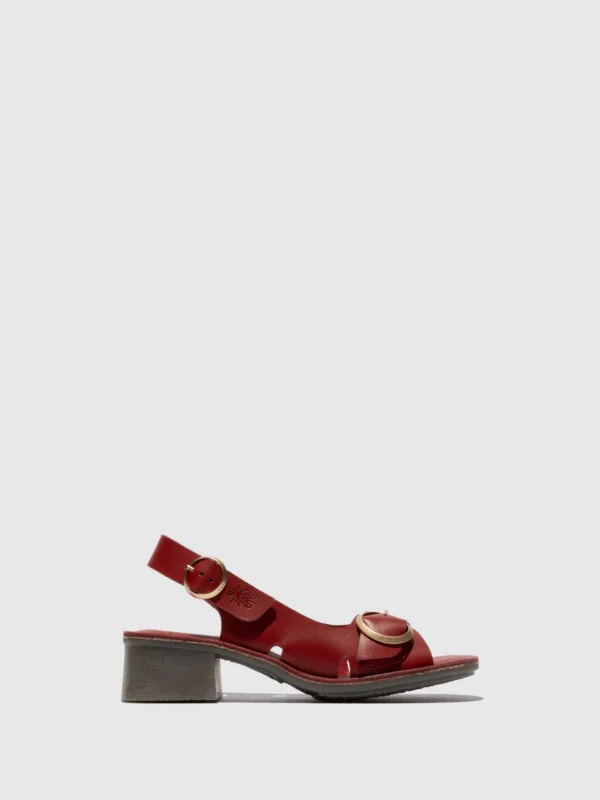Buckle Sandals EDOV237FLY INTENSE RUST