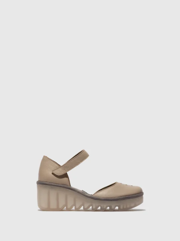 Ankle Strap Sandals BISO305FLY TAUPE