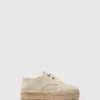Lace-up Espadrilles PETH525FLY OFFWHITE