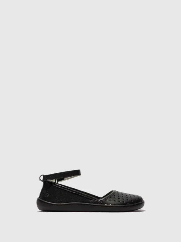 Velcro Shoes NICH753FLY BLACK