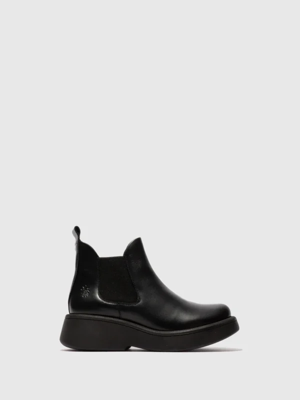 Chelsea Ankle Boots MULK159FLY RUG BLACK