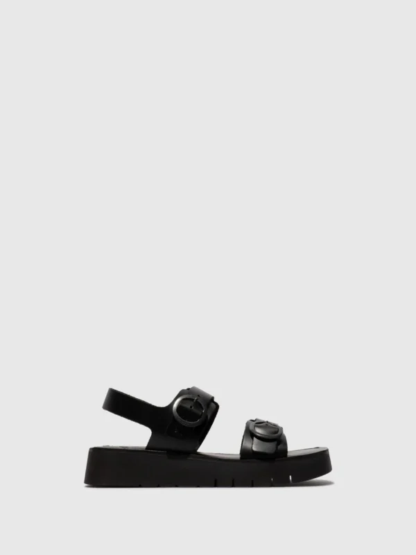Sling-Back Sandals SOLB260FLY BLACK