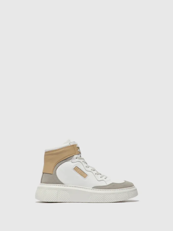 Lace-up Trainers EPPE531FLY CONCRETE/WHITE/BEIGE